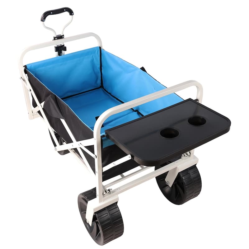 Modern Folding Wagon, Garden Shopping Beach Cart
