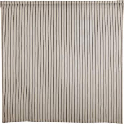 Kaila Ticking Stripe Shower Curtain 72x72