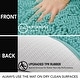 preview thumbnail 34 of 134, Deconovo Chenille Bath Rugs - Thick Plush Microfiber, Non-Slip Washable Bathroom Mats