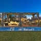 preview thumbnail 90 of 188, EROMMY Outdoor Louvered Pergola Gazebo with Adjustable Aluminum Rainproof Roof 12'x20' - Dark Gray