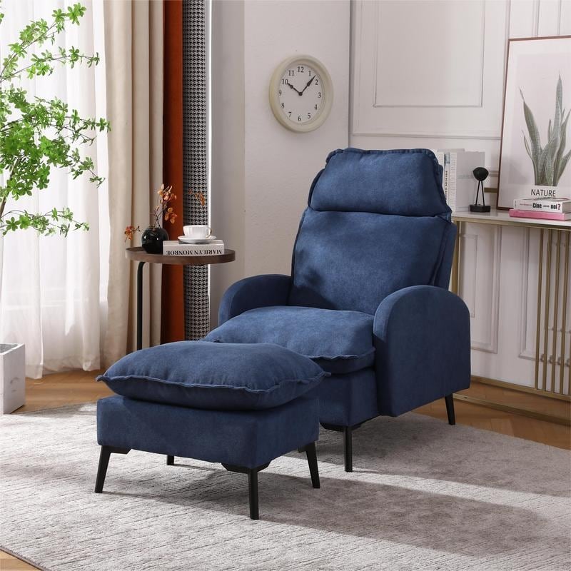 Adjustable lounge chair and ottoman cheap