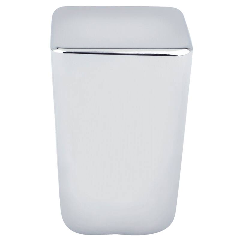 Berenson BN-RCH-MINI-SQ-SM-KNOB Mini Small 1/2" Modern Square Button - Polished Chrome
