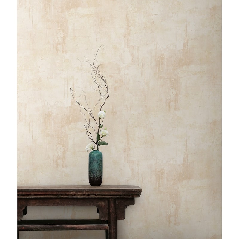 Seabrook Designs Fiona Faux Unpasted Wallpaper - 20.5 in W x 33 ft. L