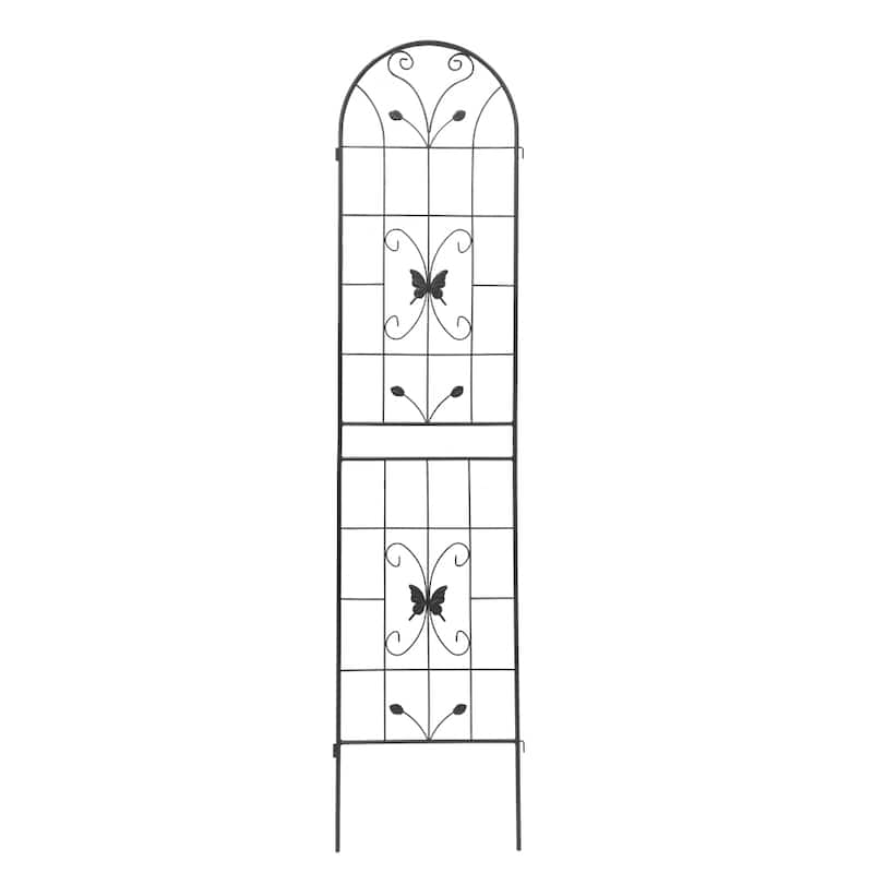 4 Pack Metal Garden Rustproof Trellis for Climbing Plants
