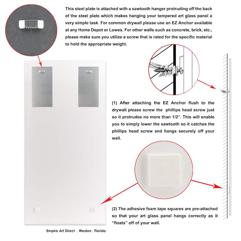 "L Vibes Racquet" Frameless Free Floating Tempered Glass Panel Graphic Wall Art