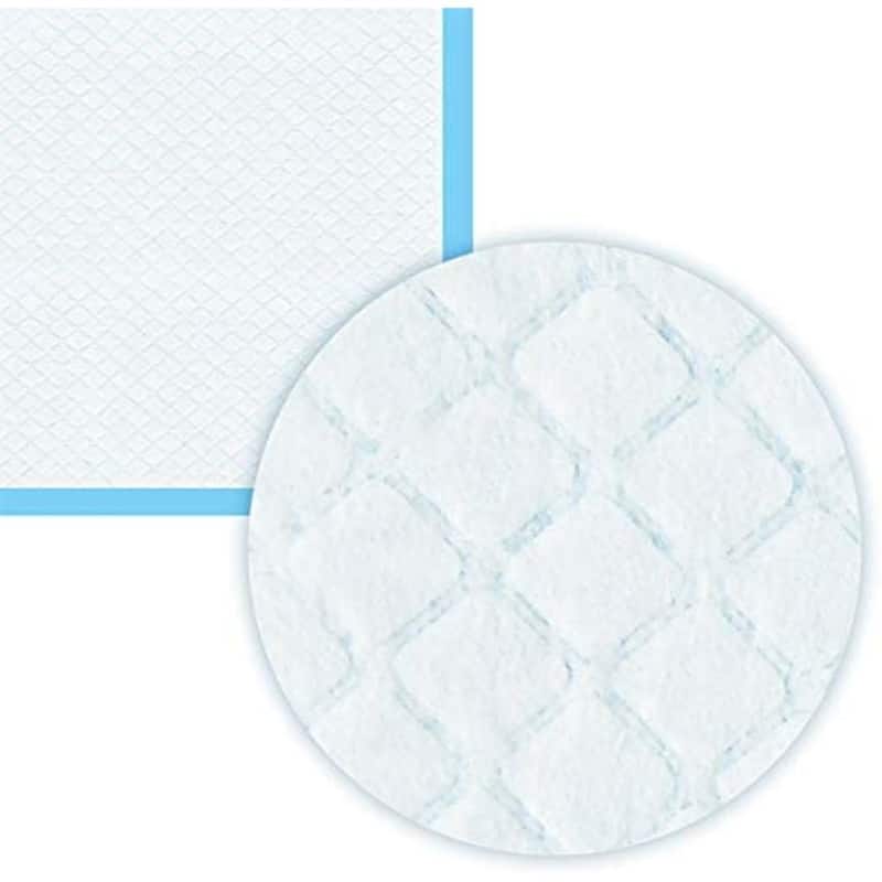 23.6 X 23.6 Super-Absorbent Waterproof Pet Pad 20-Count Large-Size - Blue - 23.6x23.6