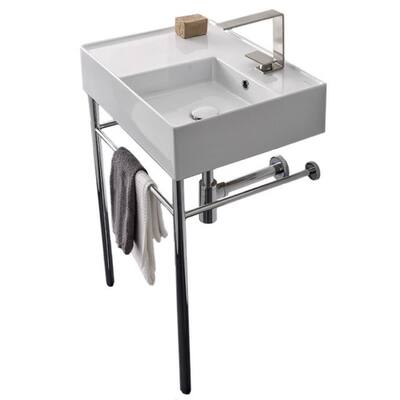 Nameeks Scarabeo Teorema 2.0 24" Rectangular Ceramic Console Bathroom