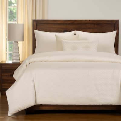 Adam Luxury Jacquard Duvet Cover and Insert Set