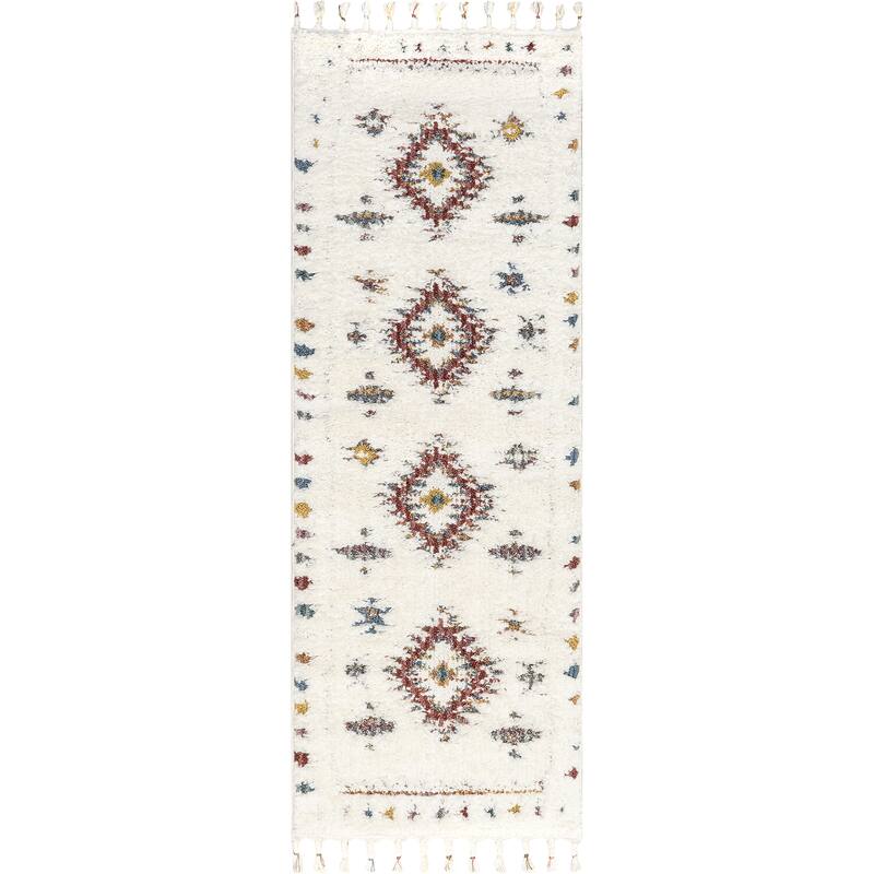 Nuloom Natalia Southwestern Shag Tassel Area Rug