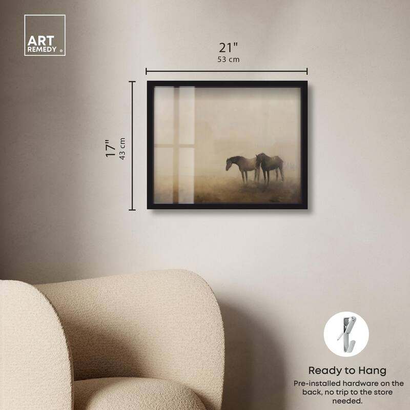 Equine Duo Shadowbox by Art Remedy