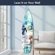 preview thumbnail 43 of 76, American Art Decor Surfboard Plaque Wall Sign