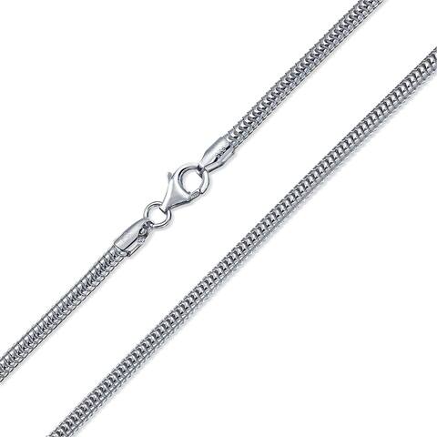 Snake Magic Strong Flexible Link Chain 320 Gauge Sterling Silver
