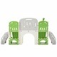 preview thumbnail 22 of 70, 8-in-1 Ocean-Themed Kids Slide Playset