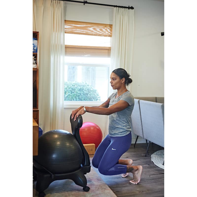 Aeromat Ball Chair - Black - 22"x22"x31"