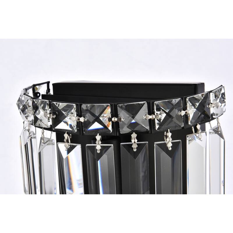 Somette Lausanne 2-light Royal Cut Crystal