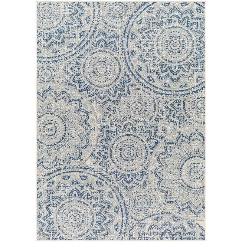 Livabliss Ravello Transitional Floral Indoor/ Outdoor Area Rug