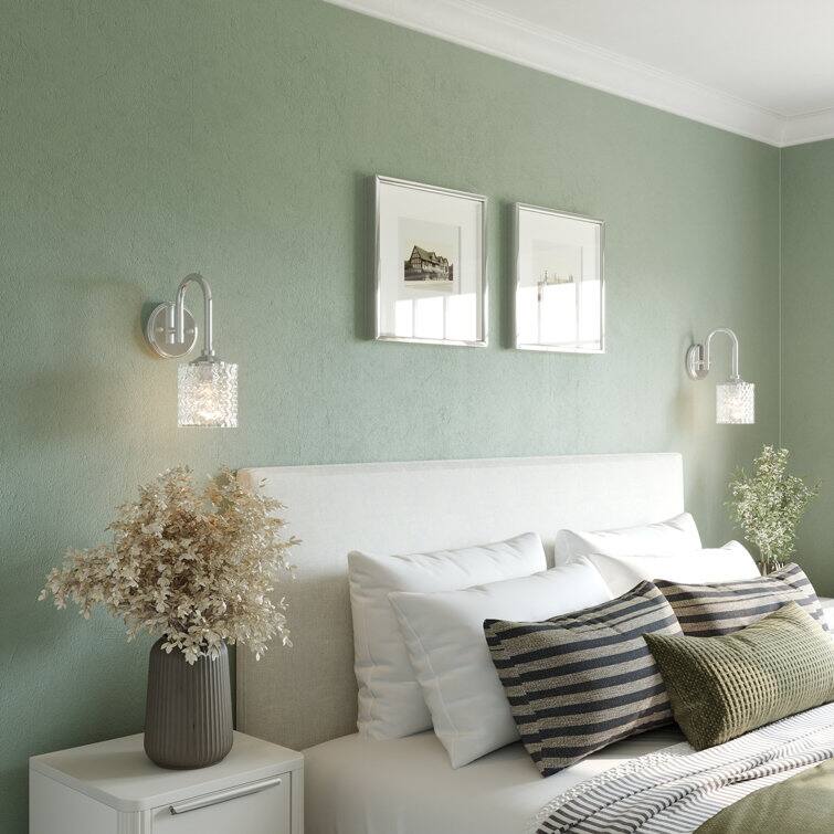 Acroma 1-light Dimmable Modern Armed Sconce Wall Sconce