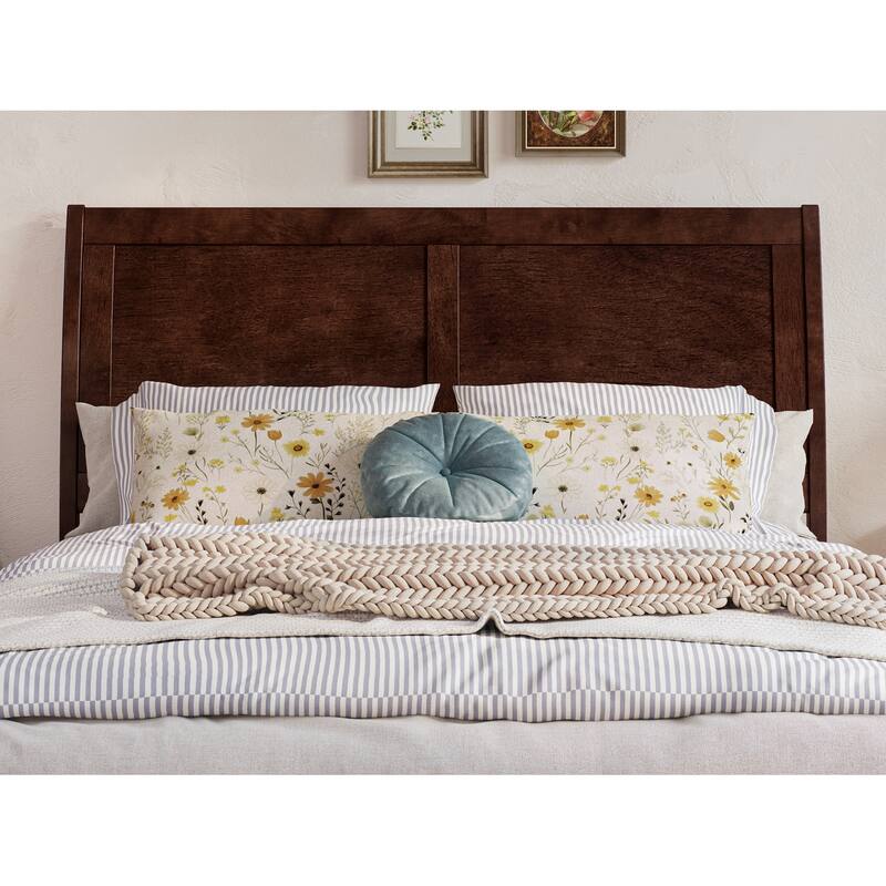 Andorra Platform Bed with Panel Footboard and Storage Drawers