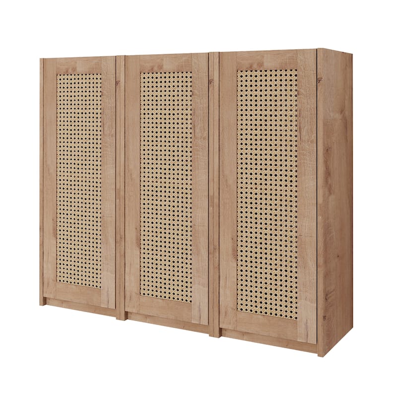 GDFStudio Bathroom Wall-Mounted Side Cabinet with Soft Close Doors