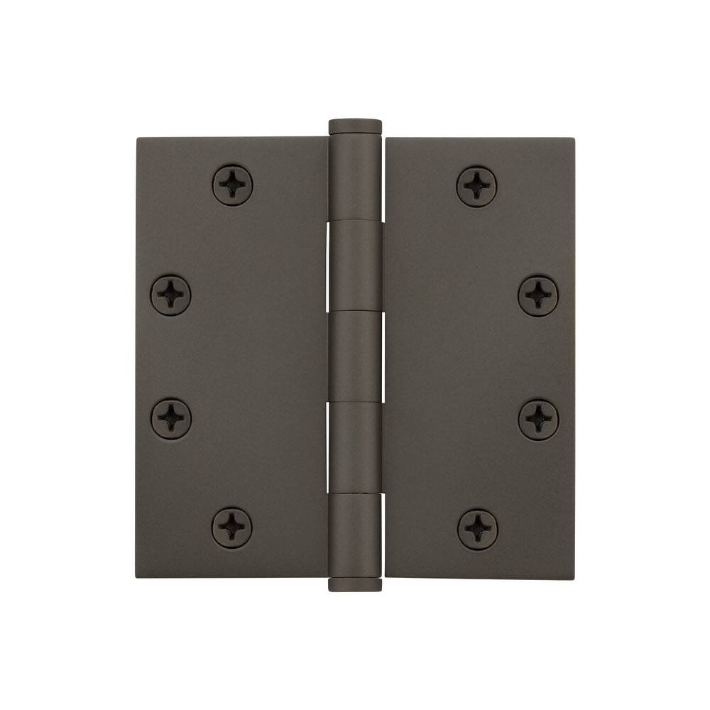 Viaggio 602-4.5-TEMP-HINGE-SQ 4.5" x 4.5" Solid Metal Square Corner