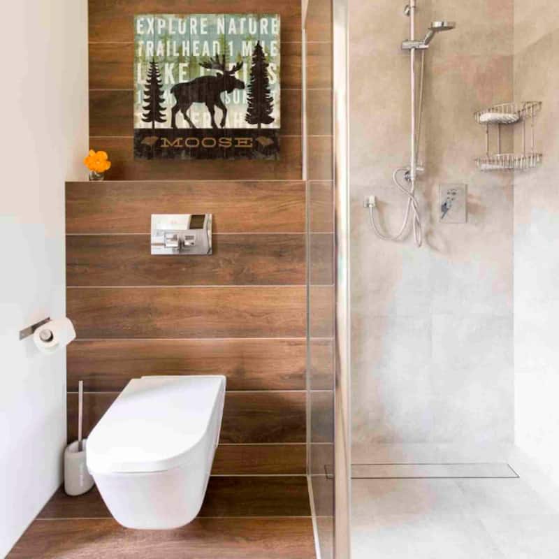 Epic Graffiti 'Simple Living Moose' by Michael Mullan, Canvas Wall Art