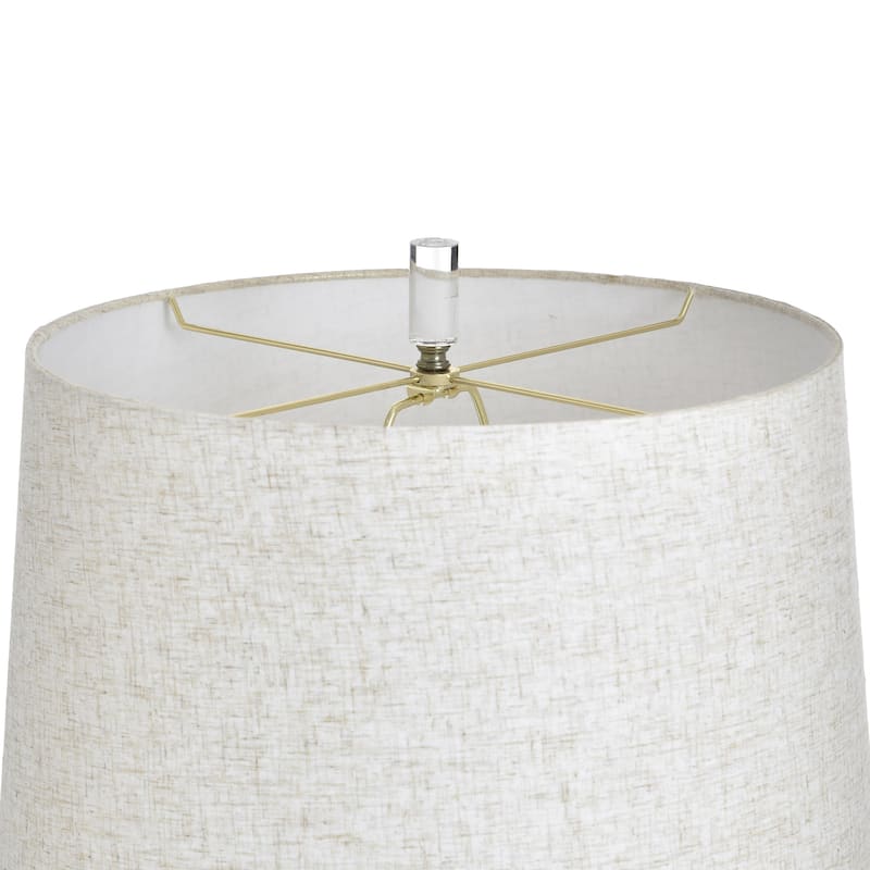 StyleCraft Poly Table Lamp - Grey