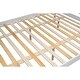 preview thumbnail 6 of 5, Wood Twin XL over Queen Bunk Bed with Ladder, Detachable Design, Guard Rails, No Box Spring Needed, Easy Assembly, White