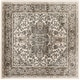 preview thumbnail 105 of 107, Nourison Concerto Classic Persian Medallion Area Rug. 4' x Square - Ivory/Gray