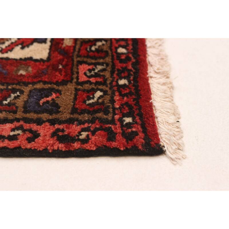 ECARPETGALLERY Hand-knotted Anadol Brown Wool Rug - 3'4 x 10'7