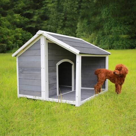 TiramisuBest Wooden Puppy Dog House