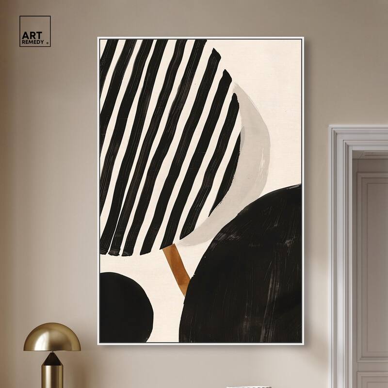 Linear Contempo Canvas by Art Remedy