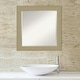 preview thumbnail 15 of 36, Beveled Bathroom Wall Mirror - Mosaic Gold Frame