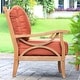 preview thumbnail 29 of 38, Lowell 5-piece Teak Wood Patio Conversation Set by Havenside Home