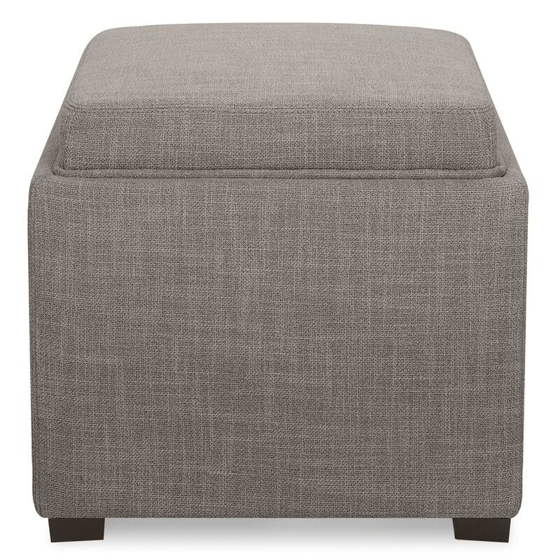 Spruce & Spring Ethan Storage Stool Ottoman