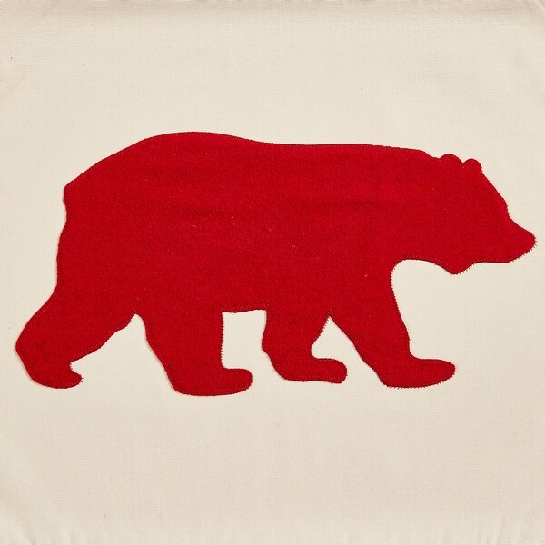 eddie bauer bear pillow