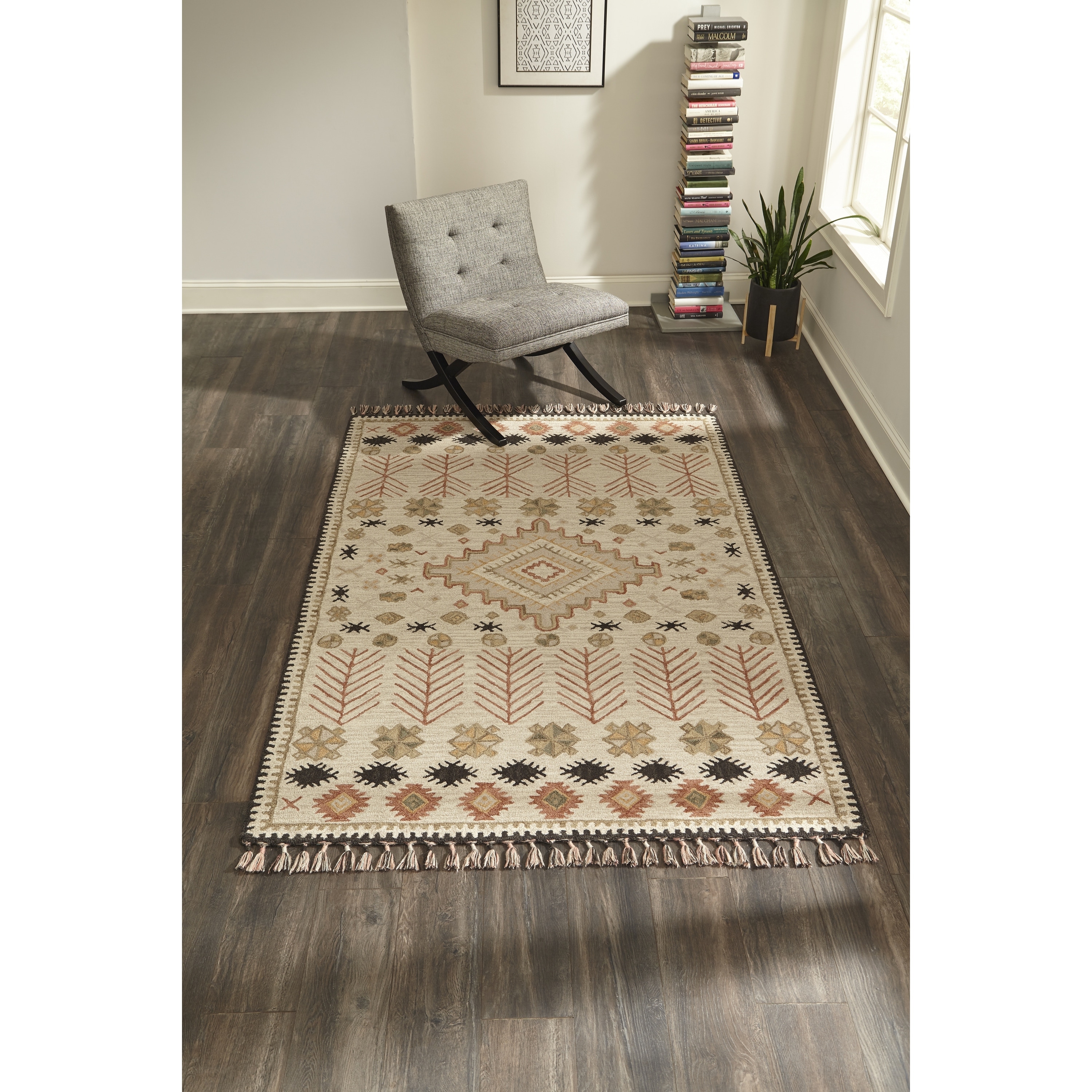 Momeni Tahoe Hand Tufted Wool Area Rug.