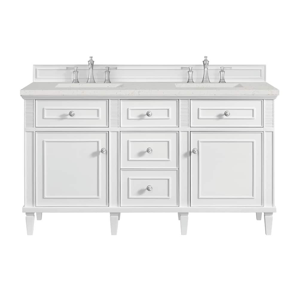 James Martin Vanities 424-V60D-3LDL Lorelai 60" Double Basin Wood
