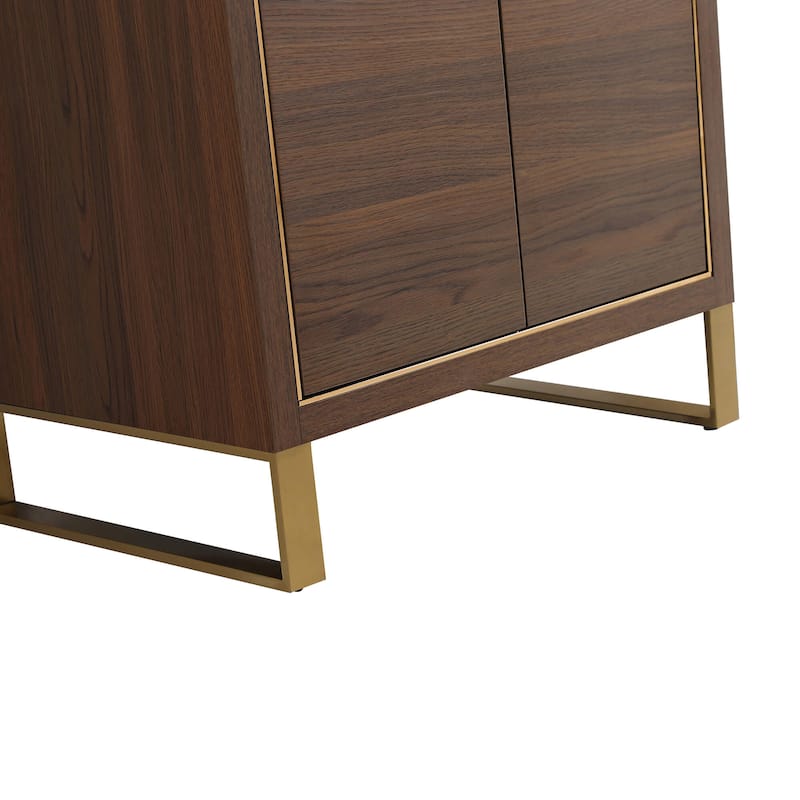 Fine Fixtures Opulence Collection Bathroom Vanity with White Ceramic Sink