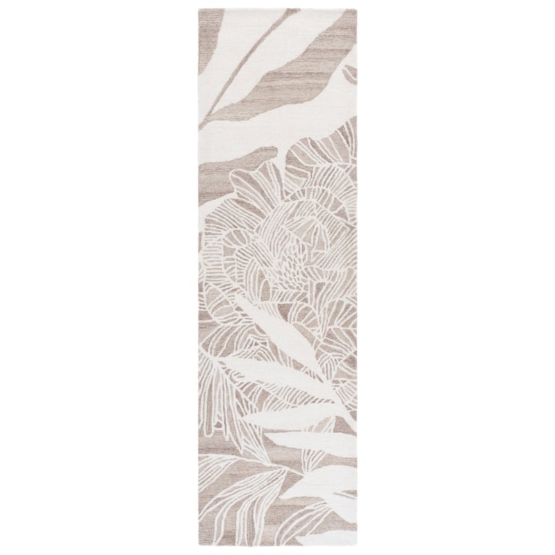 SAFAVIEH Handmade Jardin Henrieta Country Botanical Wool Rug