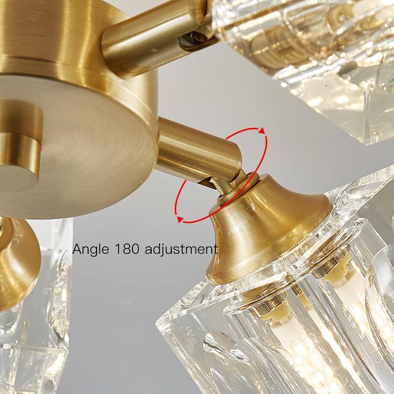 3 lights ceiling light gold chandeliers light crystal kitchen light