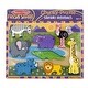 preview thumbnail 3 of 2, Melissa & Doug Safari Chunky Puzzle, 9" x 12", 8 Pieces - Multi