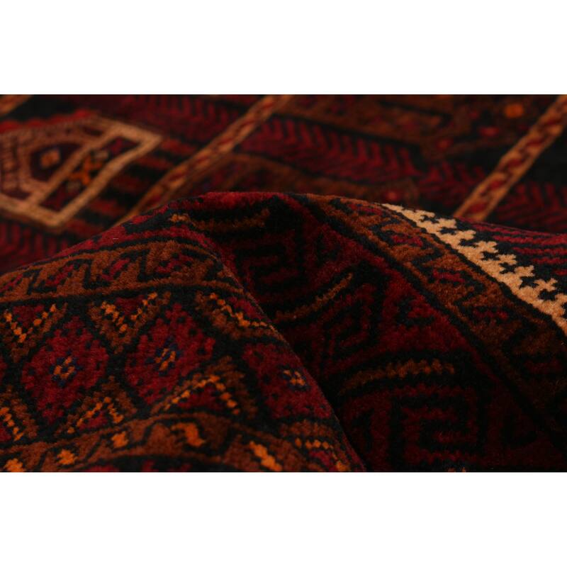 Teimani Red Rug 3'5" x 6'2" - 3'5 x 6'2
