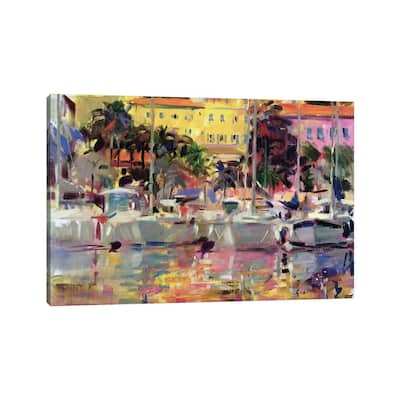 iCanvas "Golden Harbour Vista" by Peter Graham Canvas Print