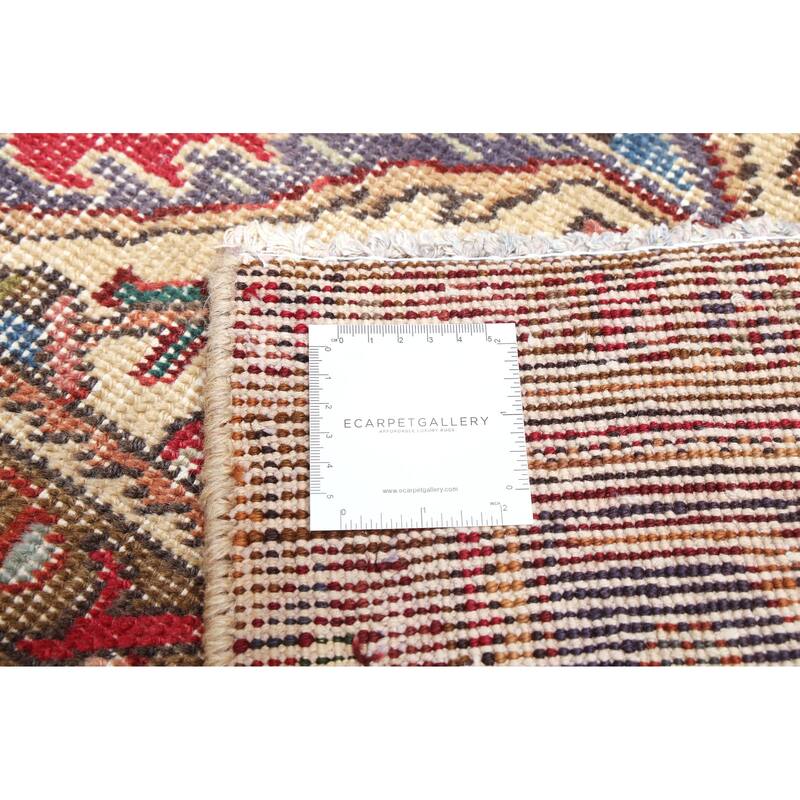 ECARPETGALLERY Hand-knotted Antalya Vintage Red Wool Rug - 9'3 x 11'11