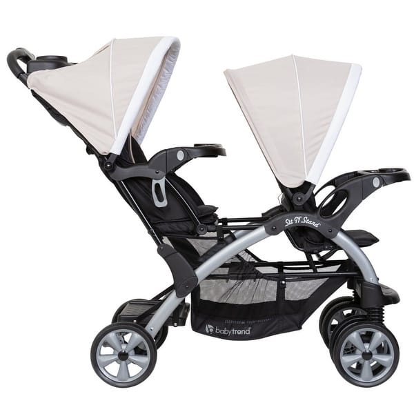 Baby Trend Sit N Stand Baby Double Stroller & 2 Infant Car Seat Combo,  Magnolia - Bed Bath & Beyond - 37247125