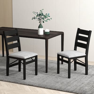 2/4PCS Modern Folding Dining Chairs Set Kitchen Armless Accent Chairs