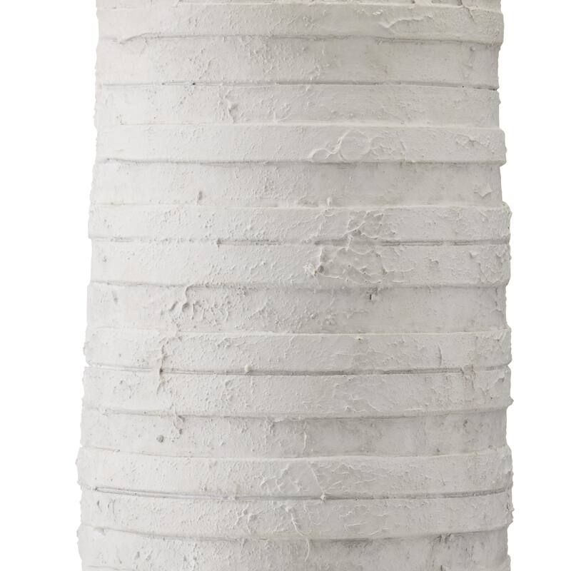 Currey & Company Innkeeper White Table Lamp - 30"h x 19"dia