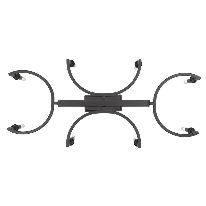 Ellyn Linear Pendant - Matte Black