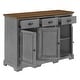 preview thumbnail 37 of 56, Eleanor Wood Cabinet Buffet Server by iNSPIRE Q Classic