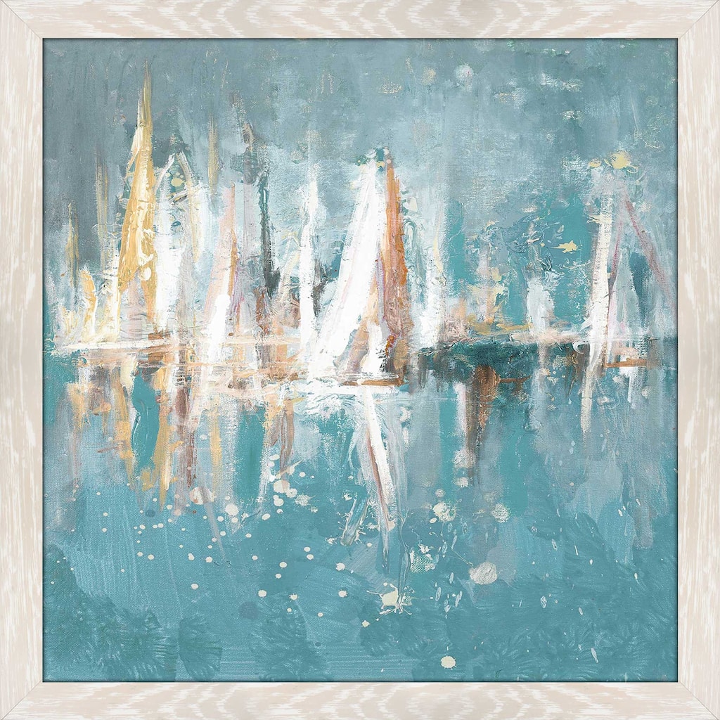 "Boats Slowly Fading" Print on Acrylic.